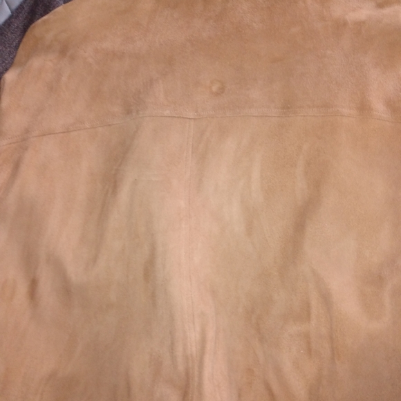 Men's oversized suede jacket - Picture 3 of 5